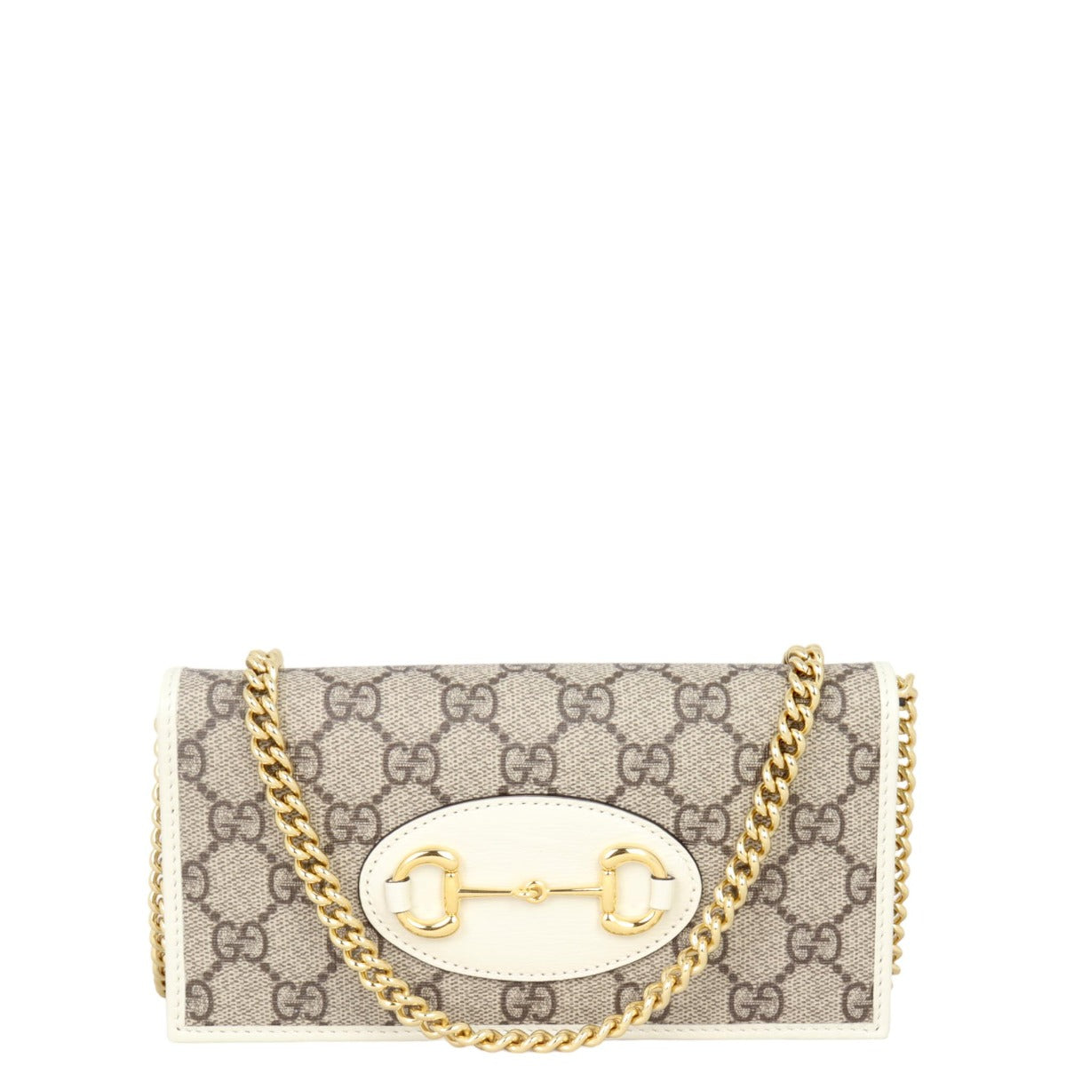 Gucci GG Supreme Horsebit 1955 Chain Wallet