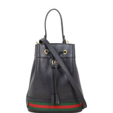 Gucci Ophidia Leather Bucket Bag Mini