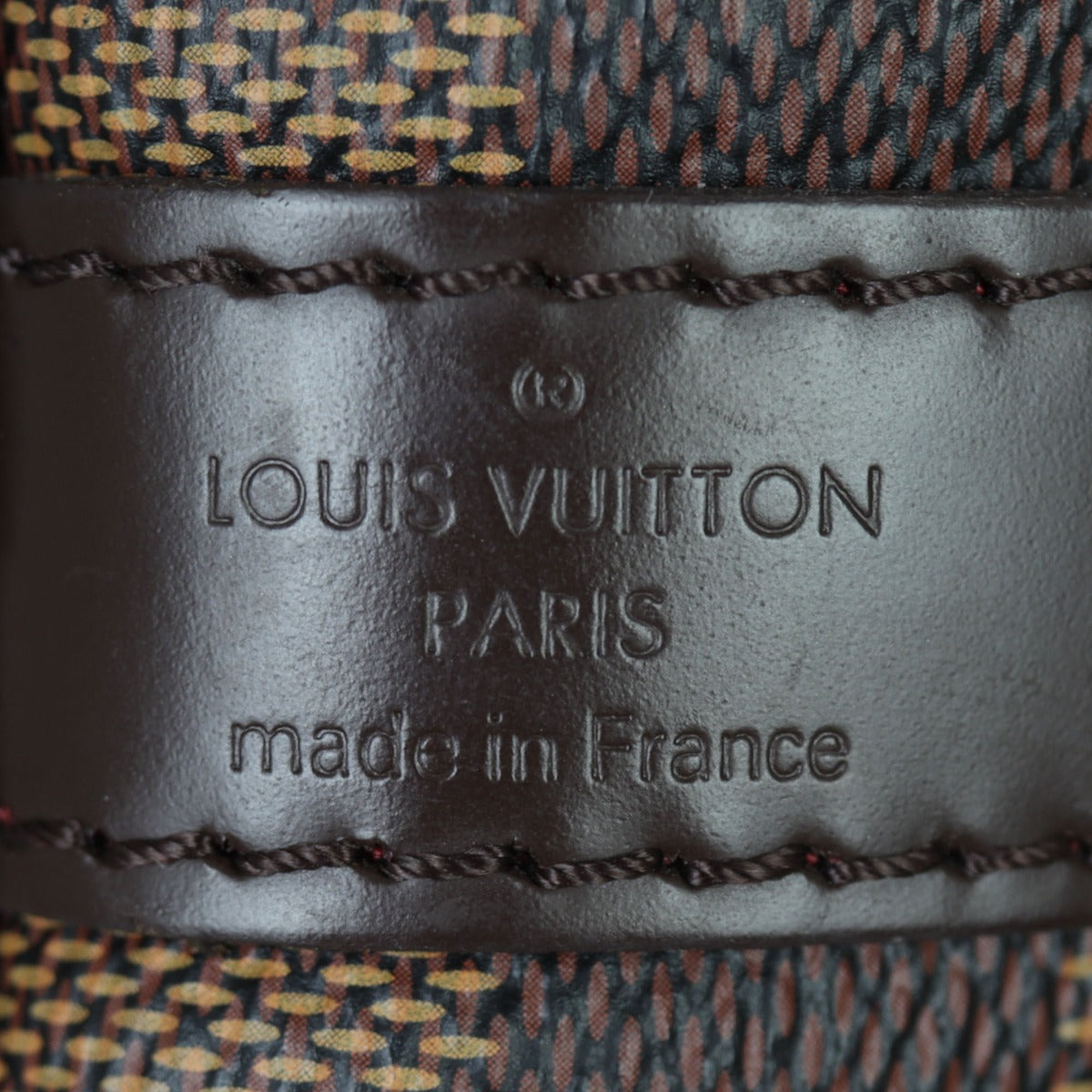 Louis Vuitton Speedy 30 Bandouliere Damier Ebene Stamp