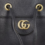 Gucci Ophidia Leather Bucket Bag Mini