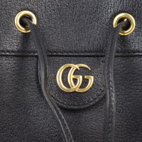 Gucci Ophidia Leather Bucket Bag Mini