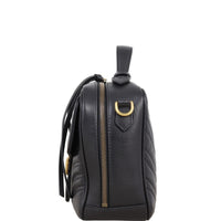 Gucci GG Marmont Zip Around Top Handle Camera Bag Small