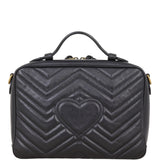 Gucci GG Marmont Zip Around Top Handle Camera Bag Small