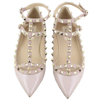 Valentino Rockstud Sandals Nude Top