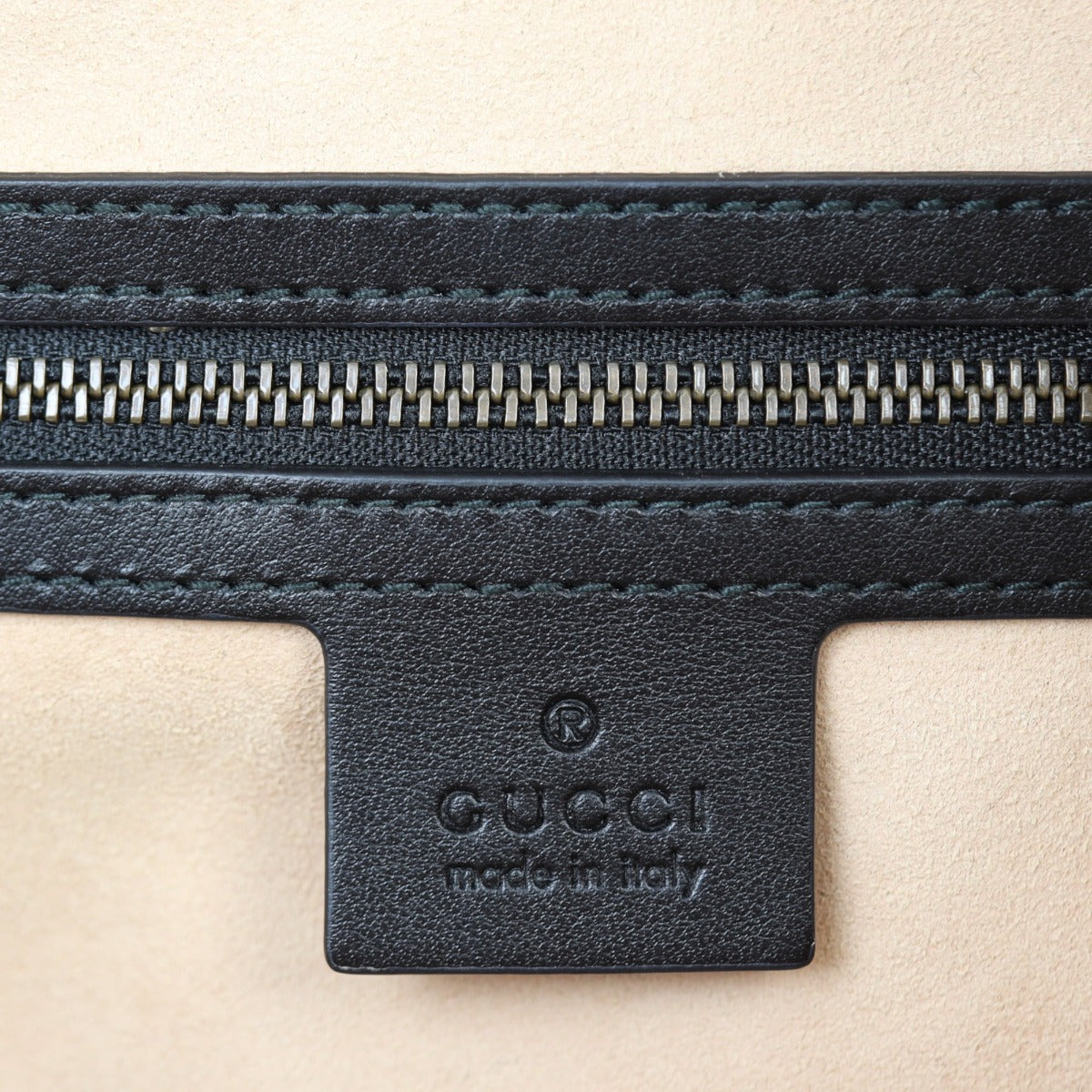 Gucci GG Marmont Zip Around Top Handle Camera Bag Small