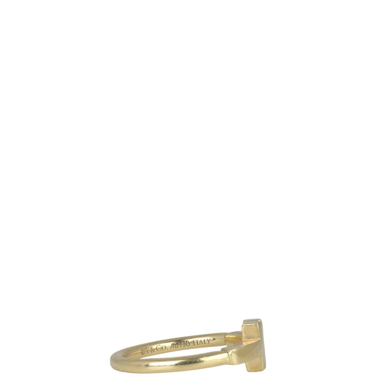 Tiffany & Co. T Wire 18K Yellow Gold Ring