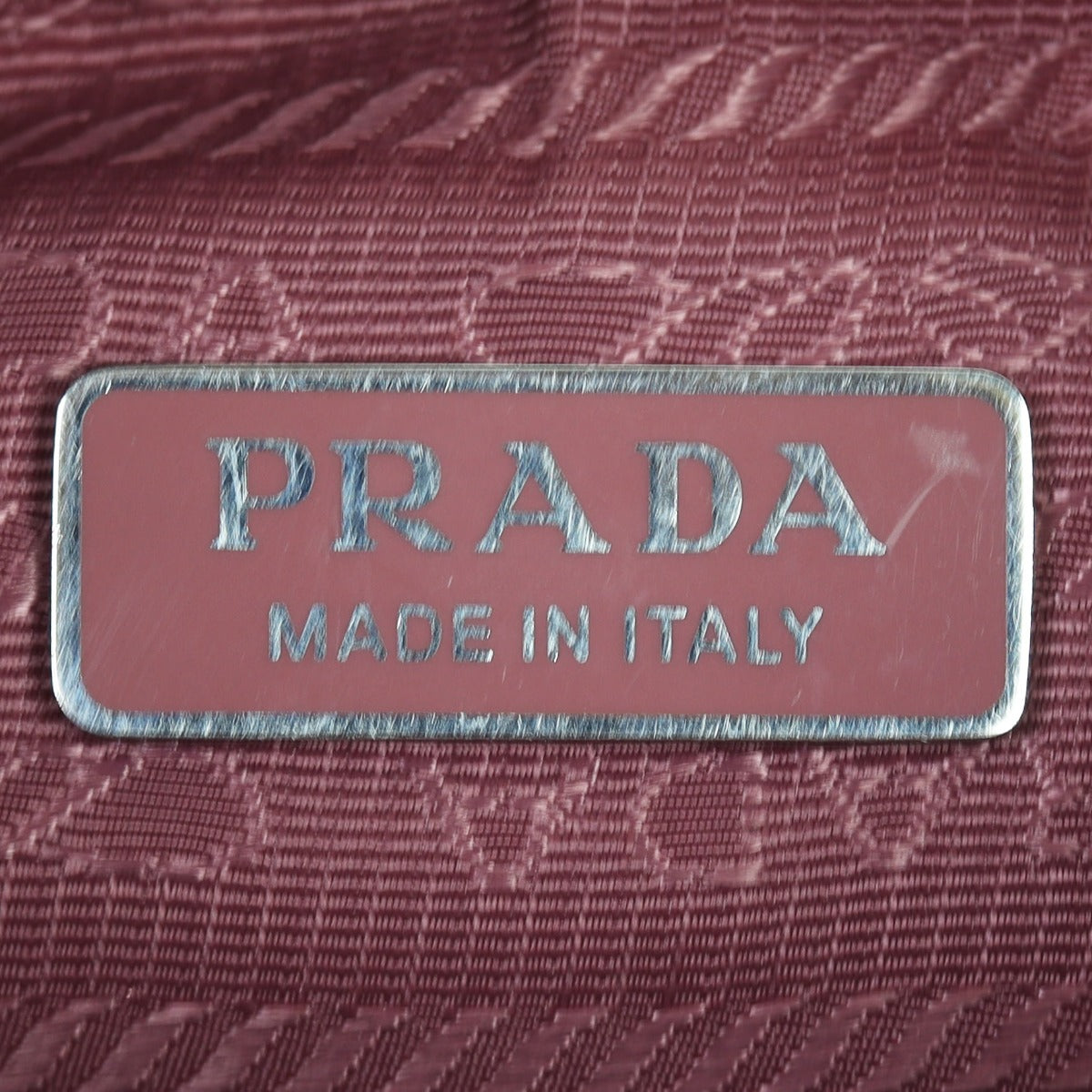 Prada Re-Edition 2005 Tessuto Shoulder Bag Interior Stamp
