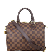 Louis Vuitton Speedy 25 Bandouliere Damier Ebene