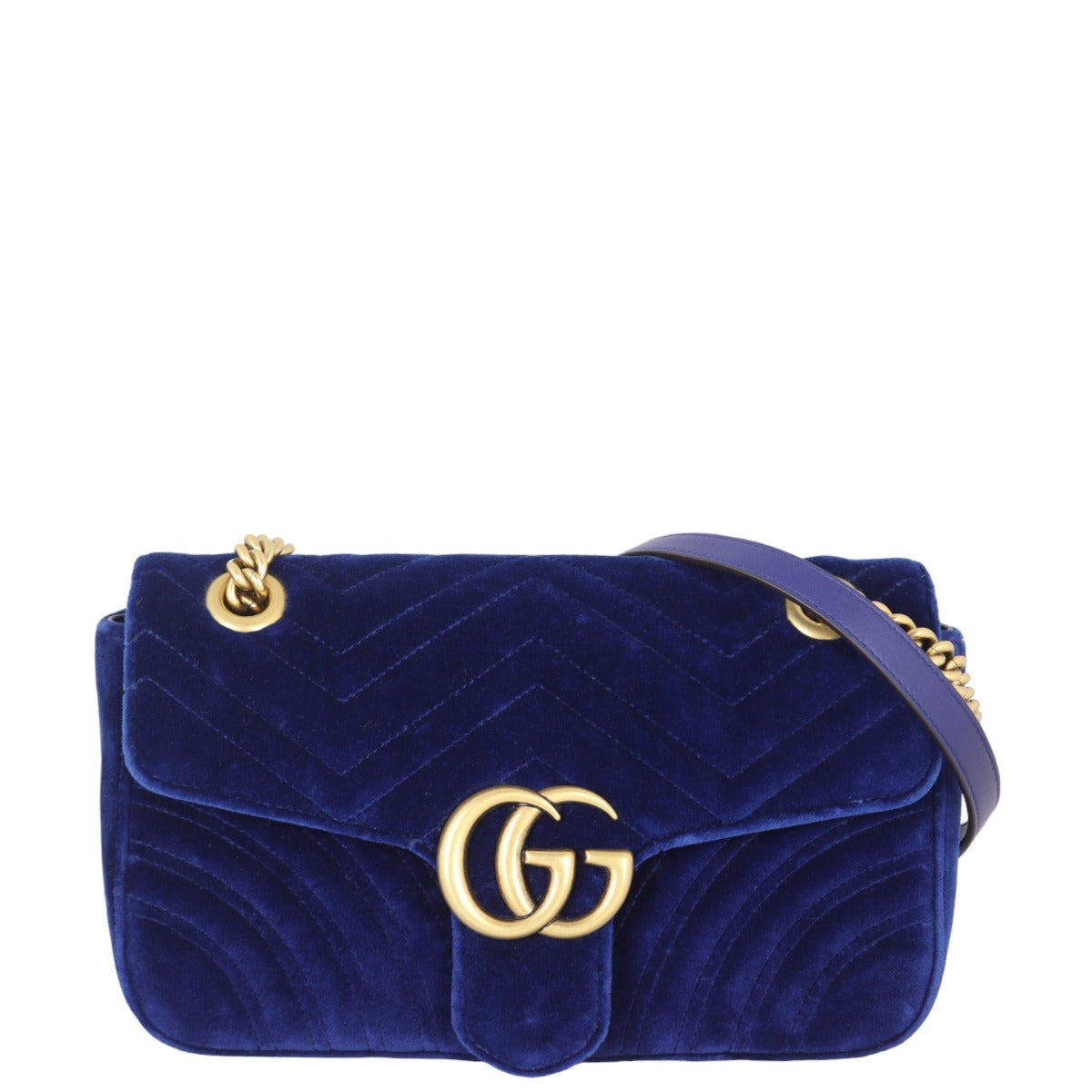 Gucci GG Marmont Velvet Small Shoulder Bag