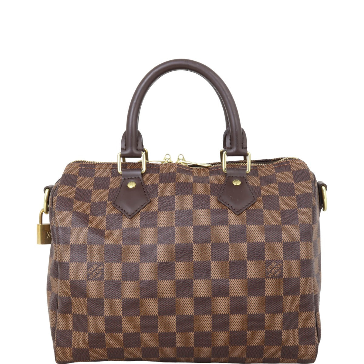 Louis Vuitton Speedy 25 Bandouliere Damier Ebene