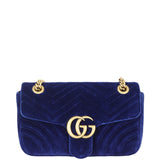 Gucci GG Marmont Velvet Small Shoulder Bag