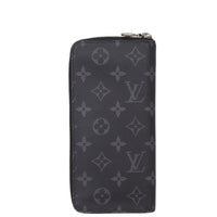 Louis Vuitton Vertical Zippy Wallet Monogram Eclipse