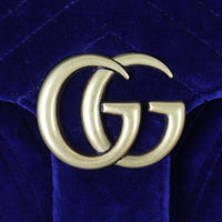 Gucci GG Marmont Velvet Small Shoulder Bag