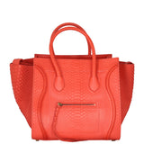 Celine Phantom Luggage Tote Medium Python