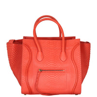 Celine Phantom Luggage Tote Medium Python