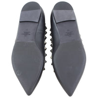 Valentino Rockstud Ballerina Flats Soles