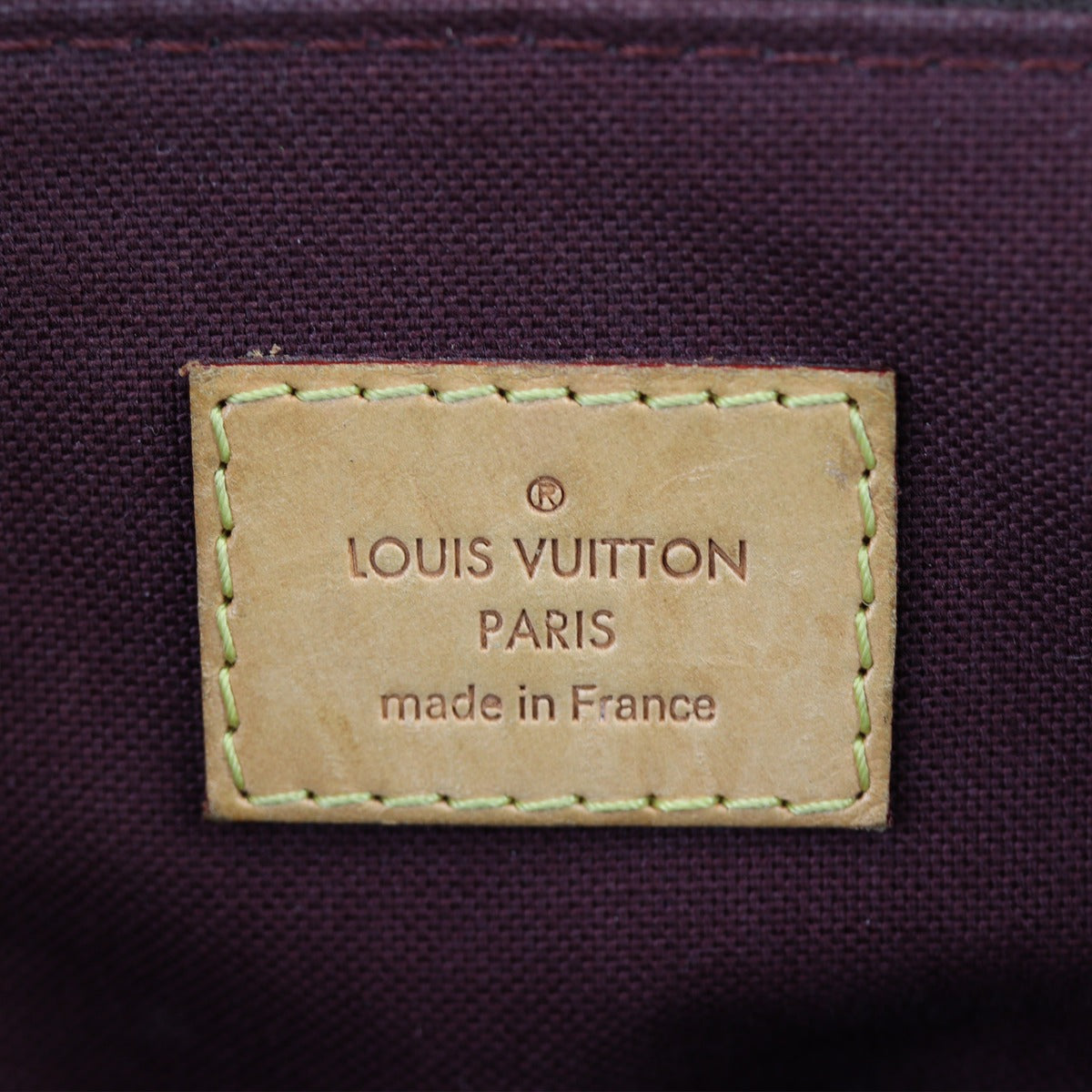Louis Vuitton Turenne MM Monogram Interior Stamp