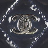Chanel CC Double Zip Compact Wallet Patent