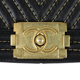 Chanel Boy Old Medium Chevron Chains Hardware