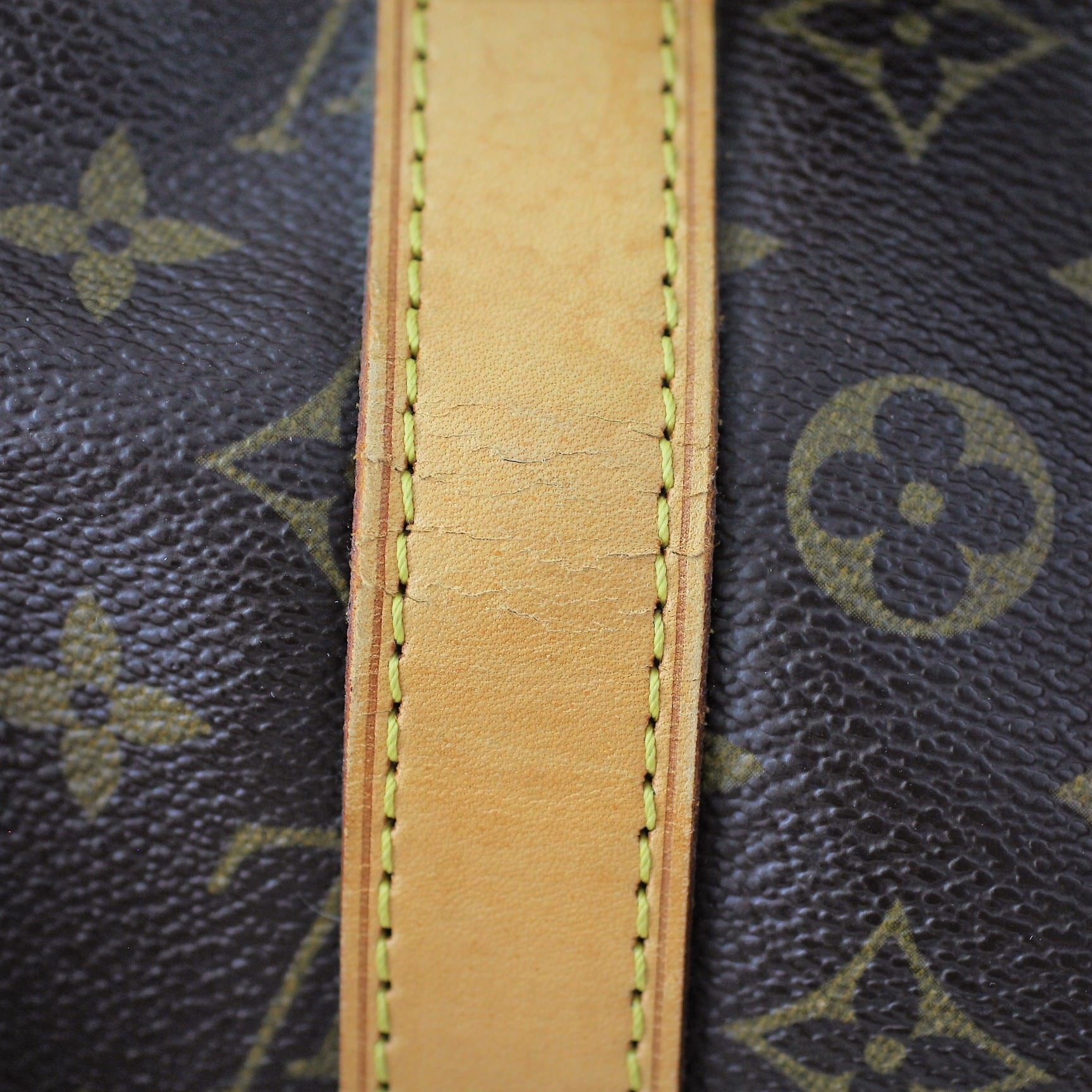Louis Vuitton Keepall Bandoulière 55 Monogram wear