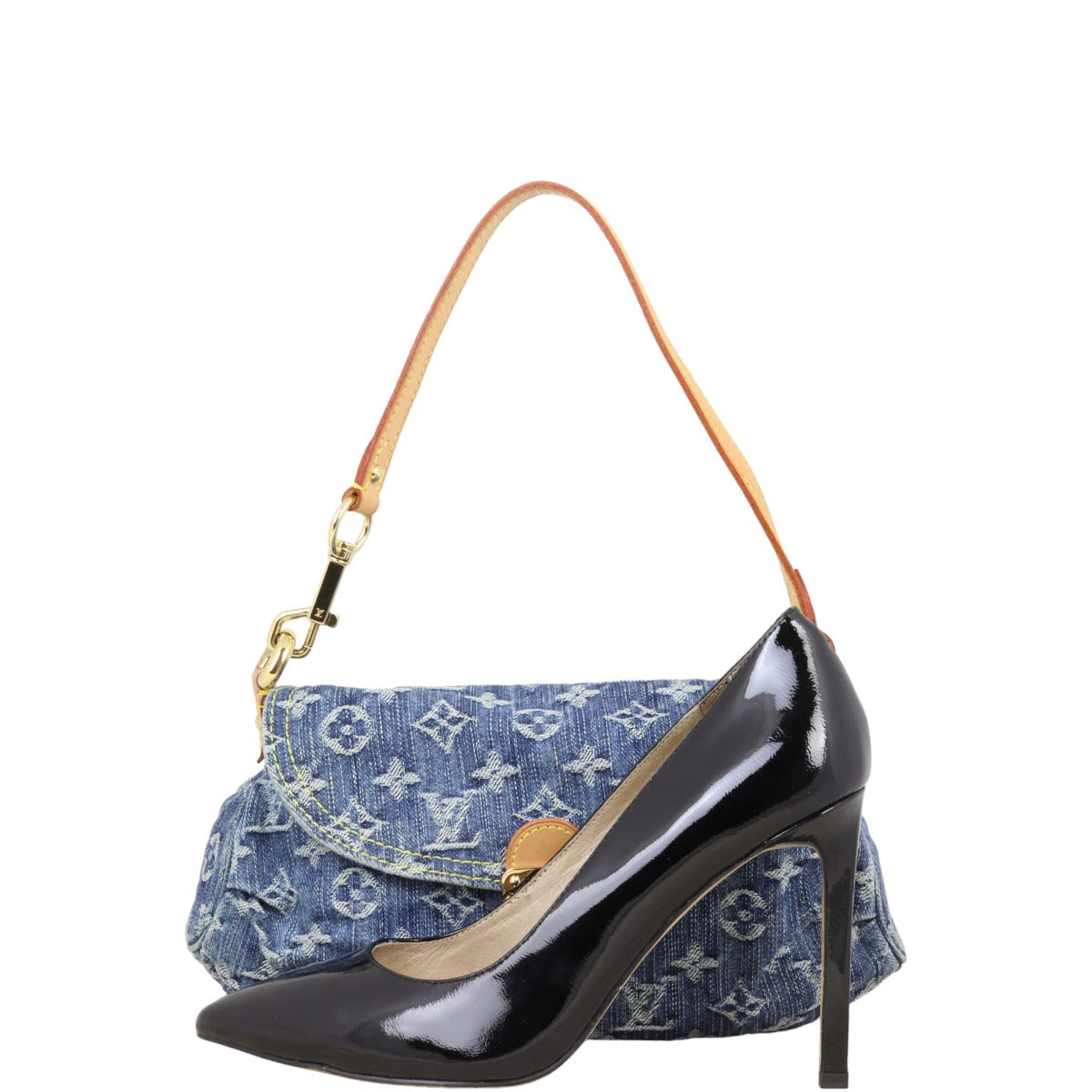 Louis Vuitton Mini Pleaty Monogram Denim