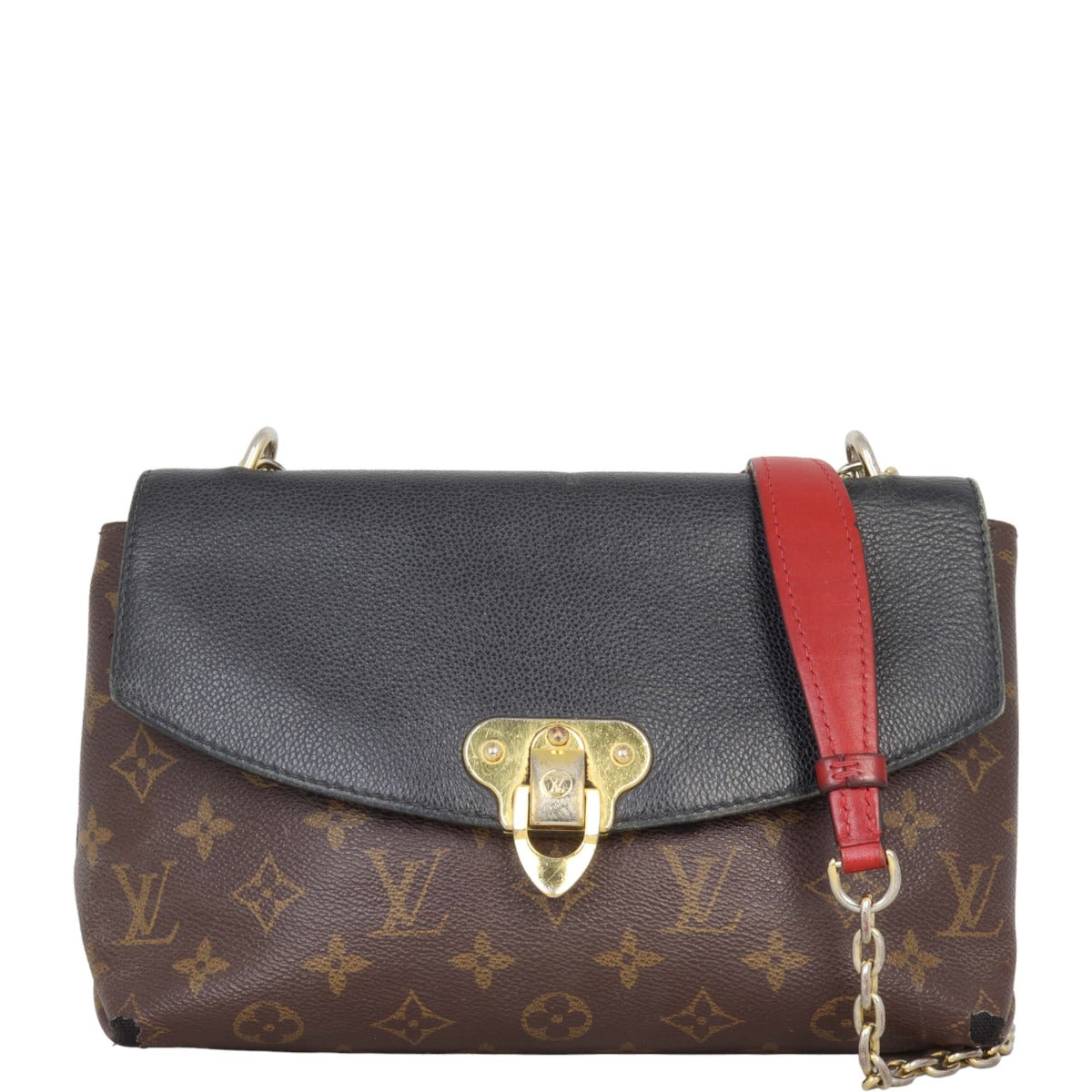 Louis Vuttion Pallas Chain Shoulder Bag Monogram
