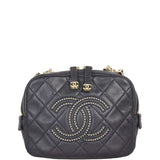 Chanel CC Studded Camera Chain Bag