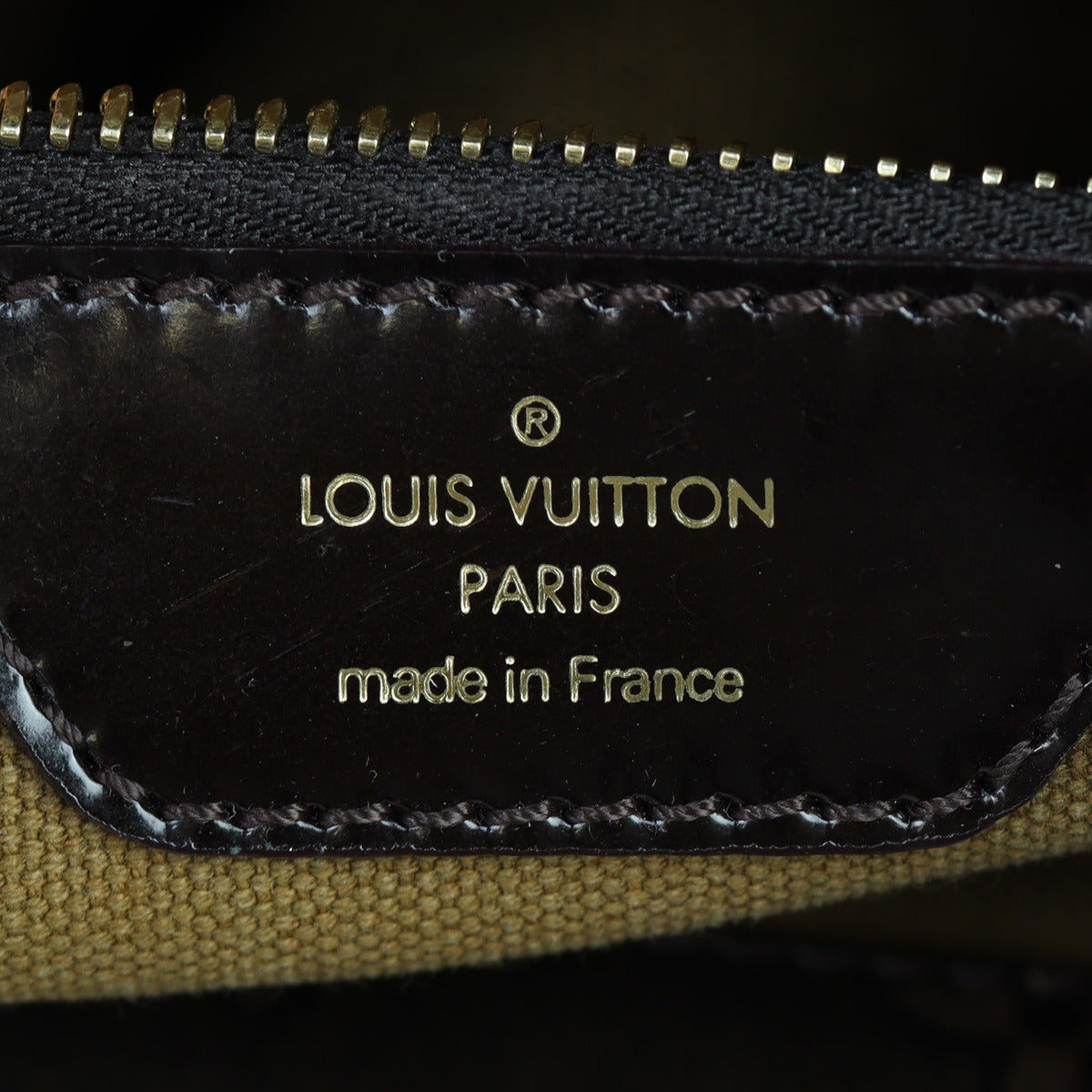 Louis Vuitton Sergent PM Monogram Interior Stamp