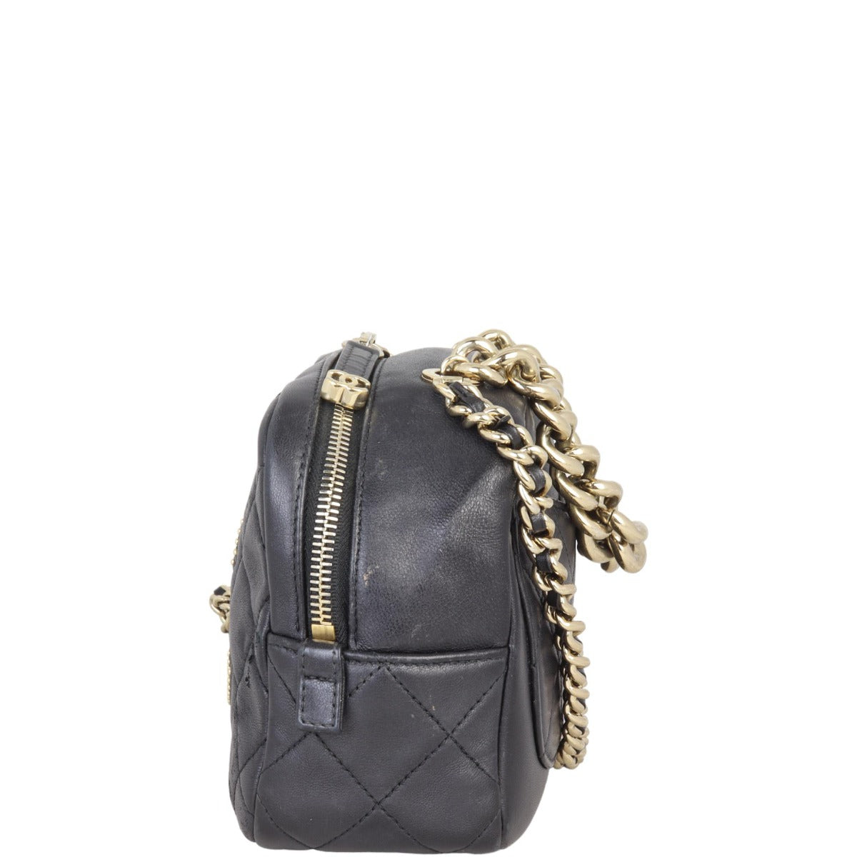 Chanel CC Studded Camera Chain Bag