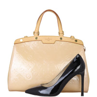 Louis Vuitton Brea MM Monogram Vernis