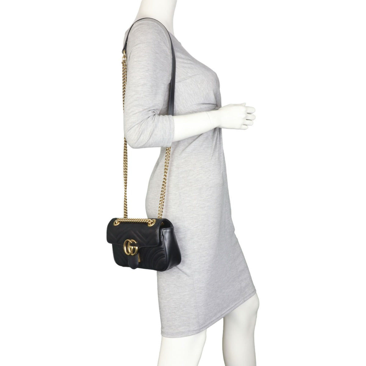 Gucci GG Marmont Matelasse Mini Shoulder Bag