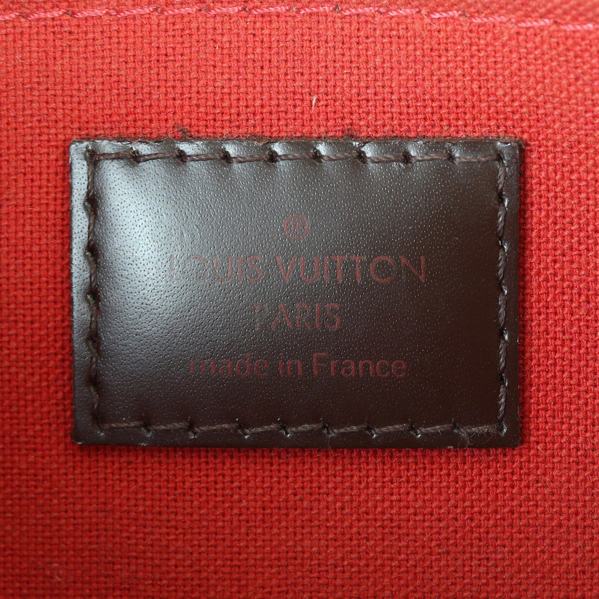 Louis Vuitton Favorite PM Damier Ebene Interior Stamp
