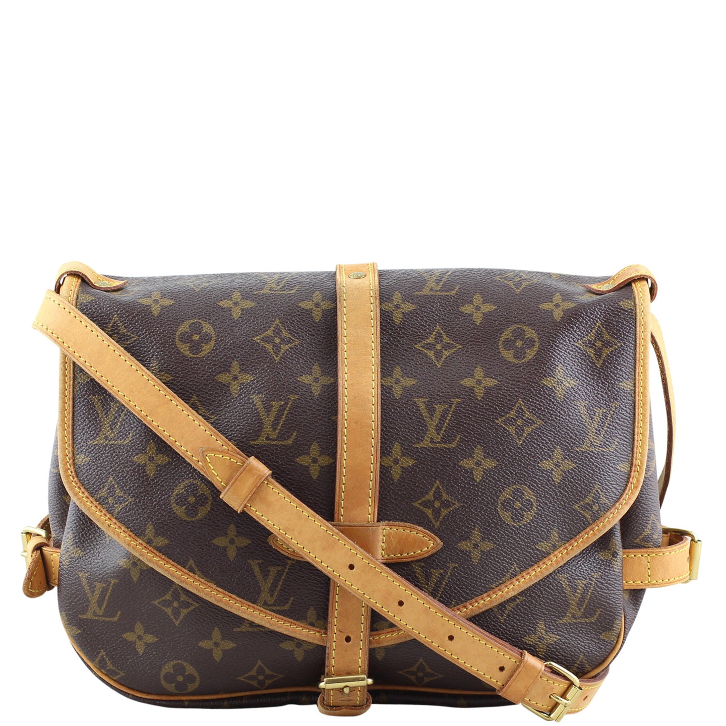 Louis Vuitton Saumur 30 Monogram Front with Strap
