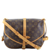 Louis Vuitton Saumur 30 Monogram Front with Strap