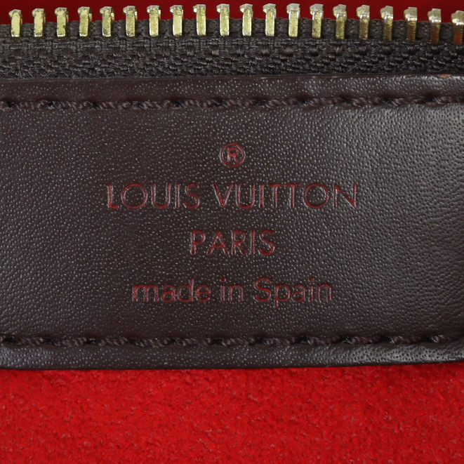 Louis Vuitton Hampstead MM Damier Ebene Interior Stamp