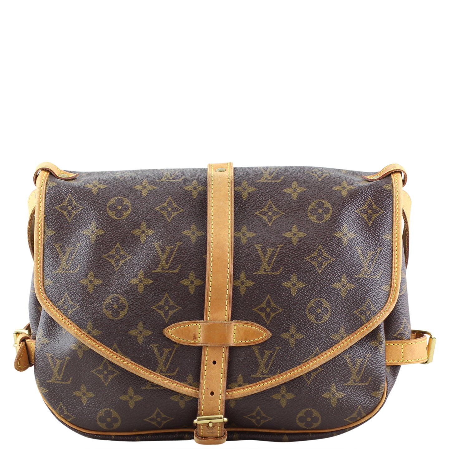 Louis Vuitton Saumur 30 Monogram Front