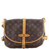 Louis Vuitton Saumur 30 Monogram Back
