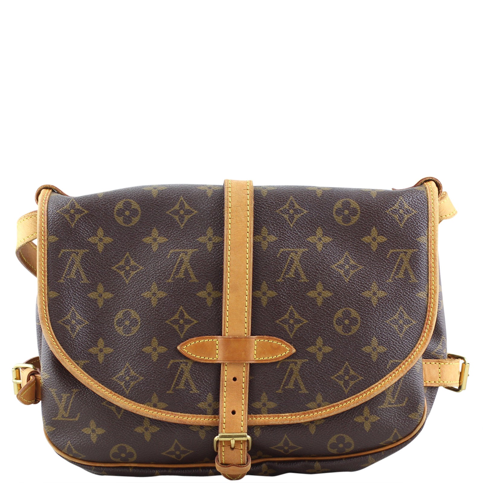 Louis Vuitton Saumur 30 Monogram Back