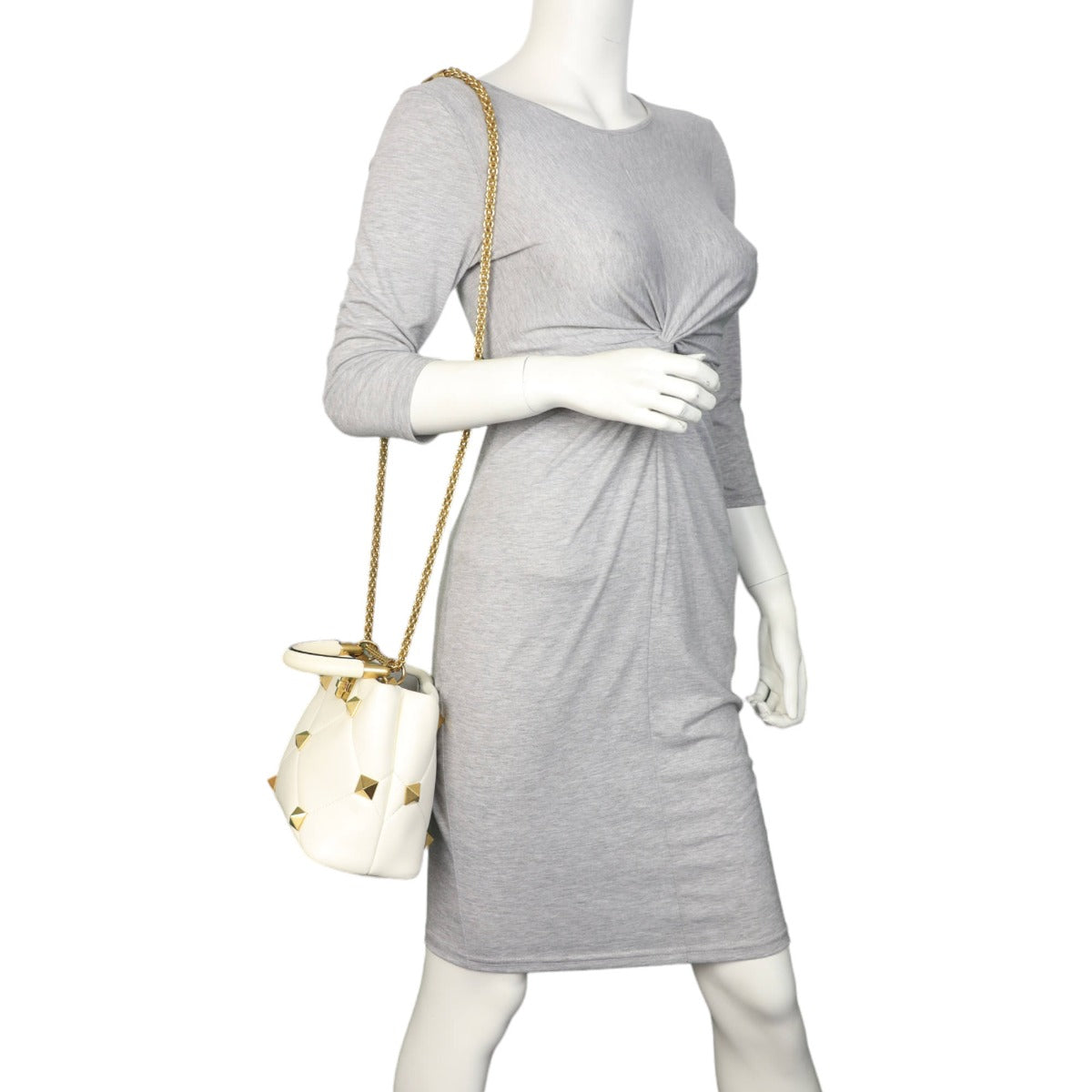 Valentino Roman Stud Top Handle Bag