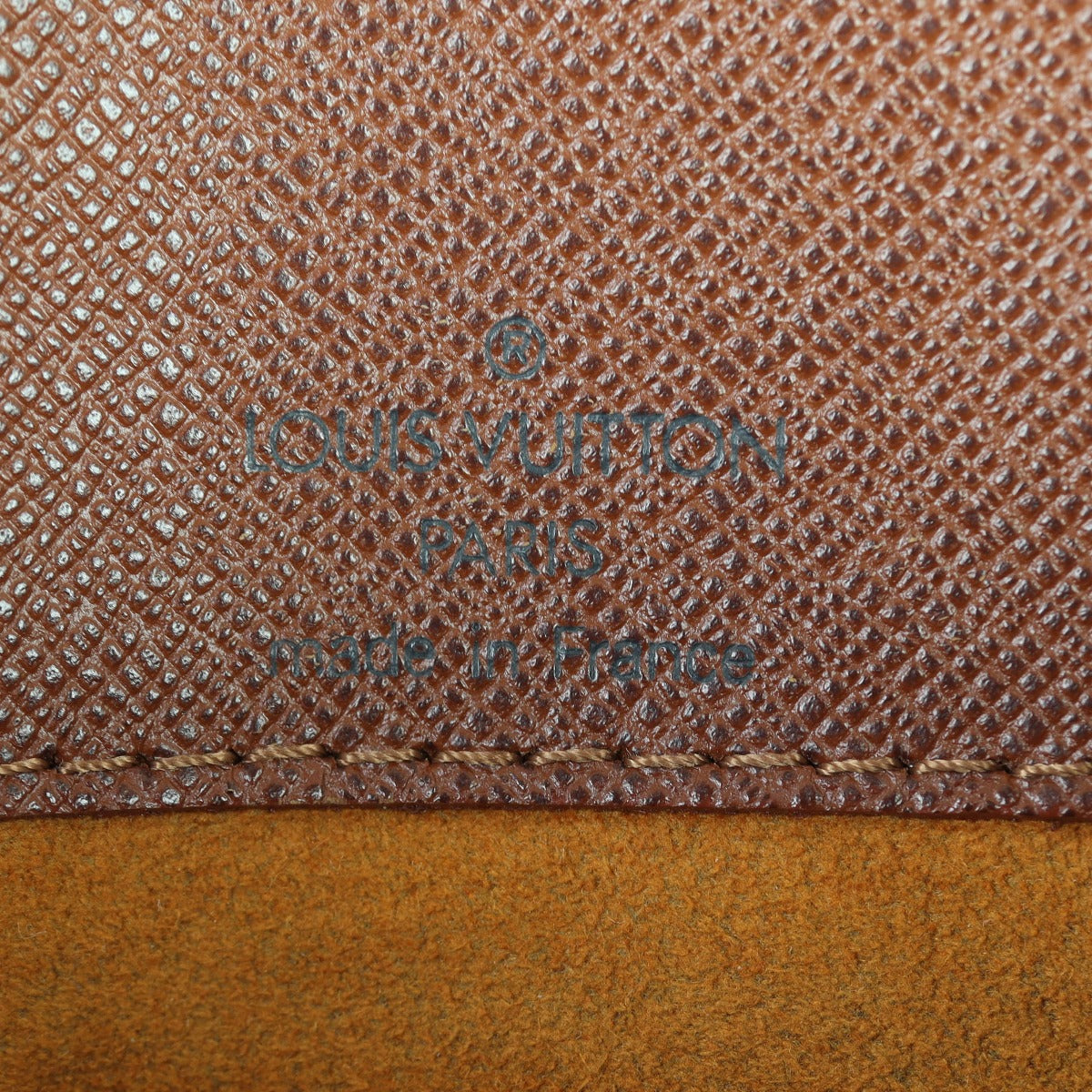 Louis Vuitton Musette Tango Monogram Interior Stamp