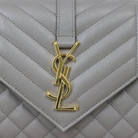 Saint Laurent Monogram Mix Matelasse Envelope Chain Bag Medium