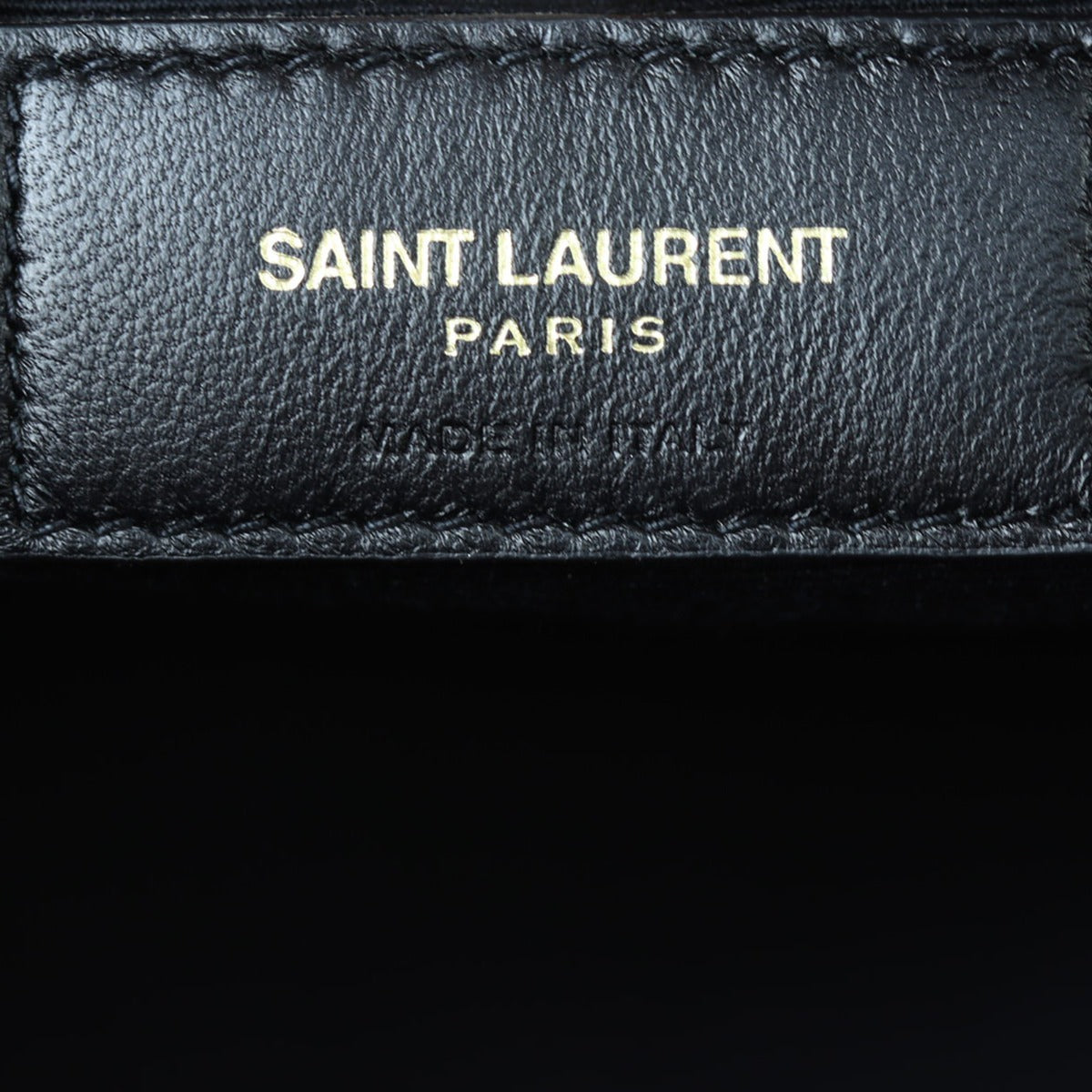 Saint Laurent Lou Camera Bag Interior Stamp