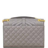 Saint Laurent Monogram Mix Matelasse Envelope Chain Bag Medium