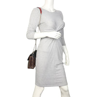 Louis Vuttion Pallas Chain Shoulder Bag Monogram