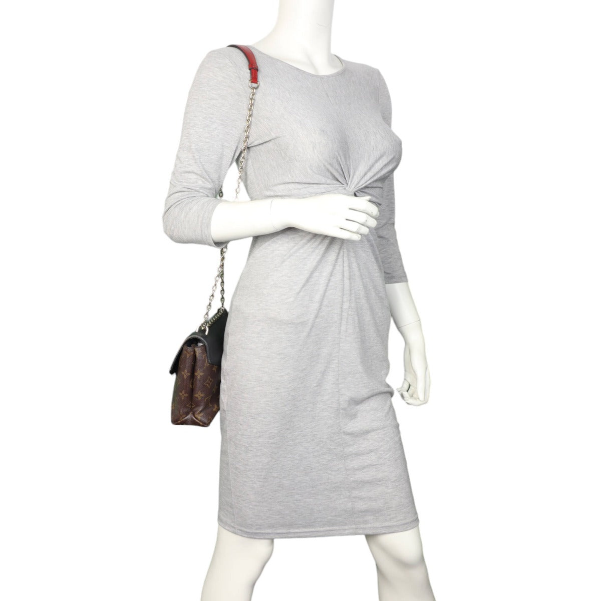 Louis Vuttion Pallas Chain Shoulder Bag Monogram