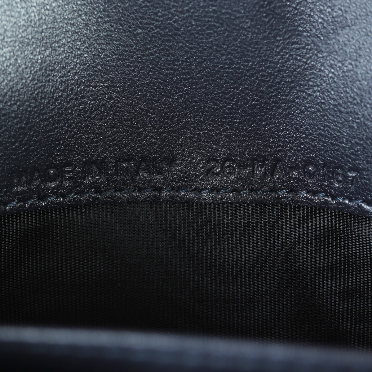 Dior Diorama Wallet on Chain Micro-Cannage Date Code