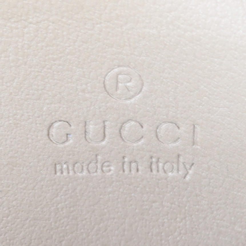 Gucci Dionysus GG Supreme Chain Wallet Interior Stamp