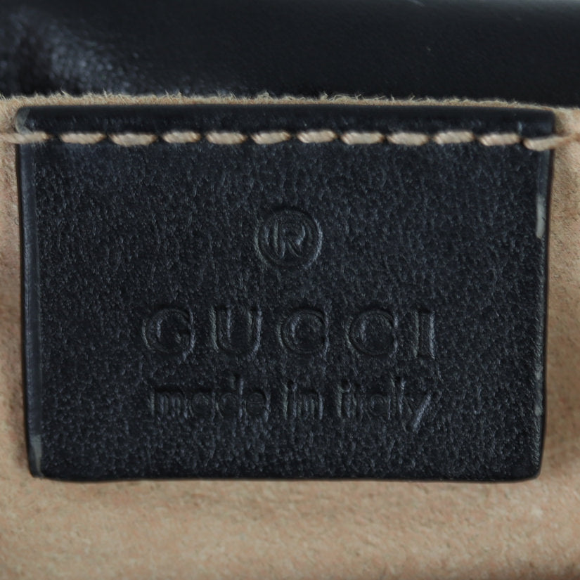 Gucci GG Marmont Mini Camera Bag Interior Stamp