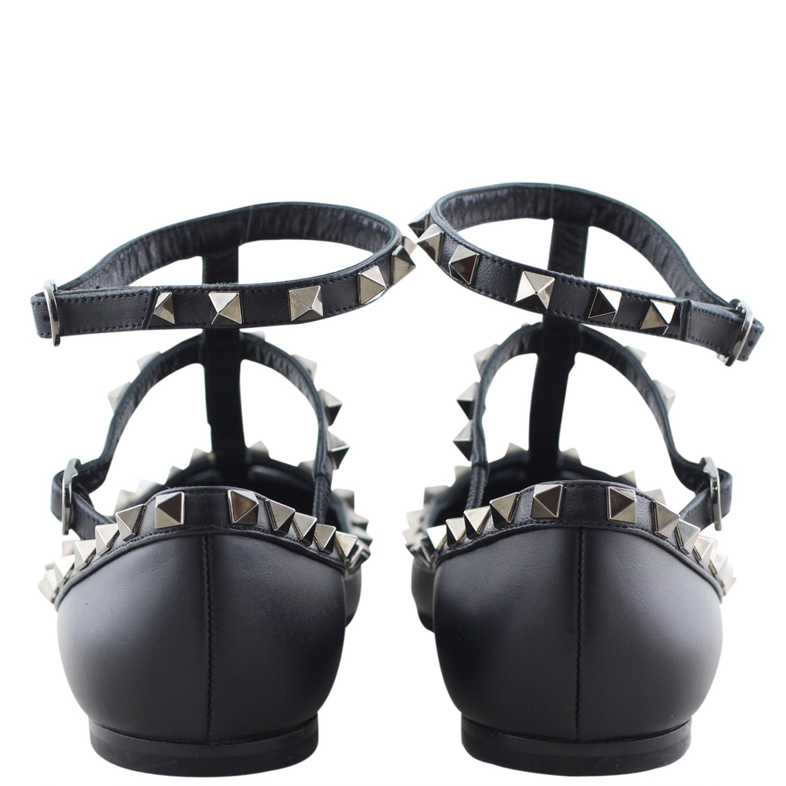 Valentino Rockstud Ballerina Flats Back