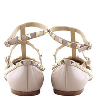 Valentino Rockstud Sandals Nude Back